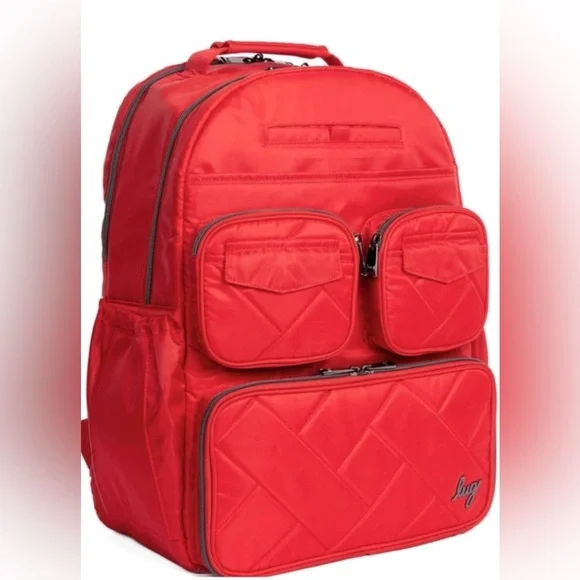 lug | Bags | Lug Puddle Jumper Se Backpack Poppy Red | Poshmark